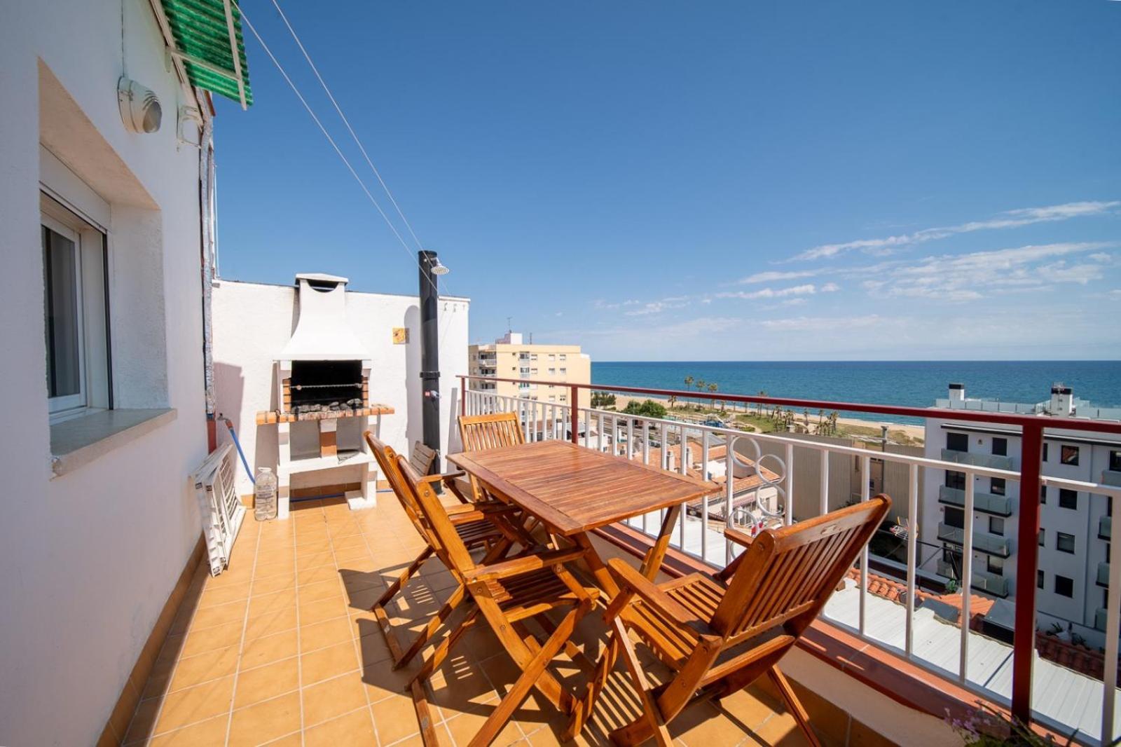 Terraza Al Mar Apartment Pineda de Mar Ngoại thất bức ảnh